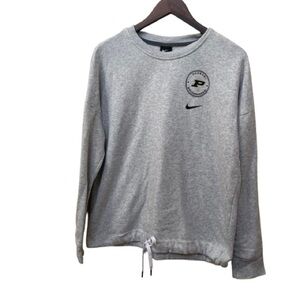 Nike Women's Purdue University Boilermakers Pullover Drawstring Sweatshirt Large